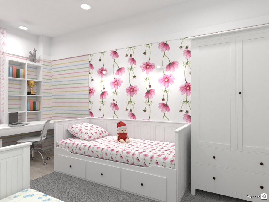 Детская для двух разнополых деток #2424554 by Ольга Строева