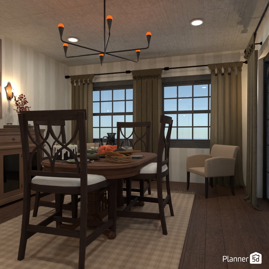 DB: Thanksgiving Day - room shell copy #23424711 by Editors Choice