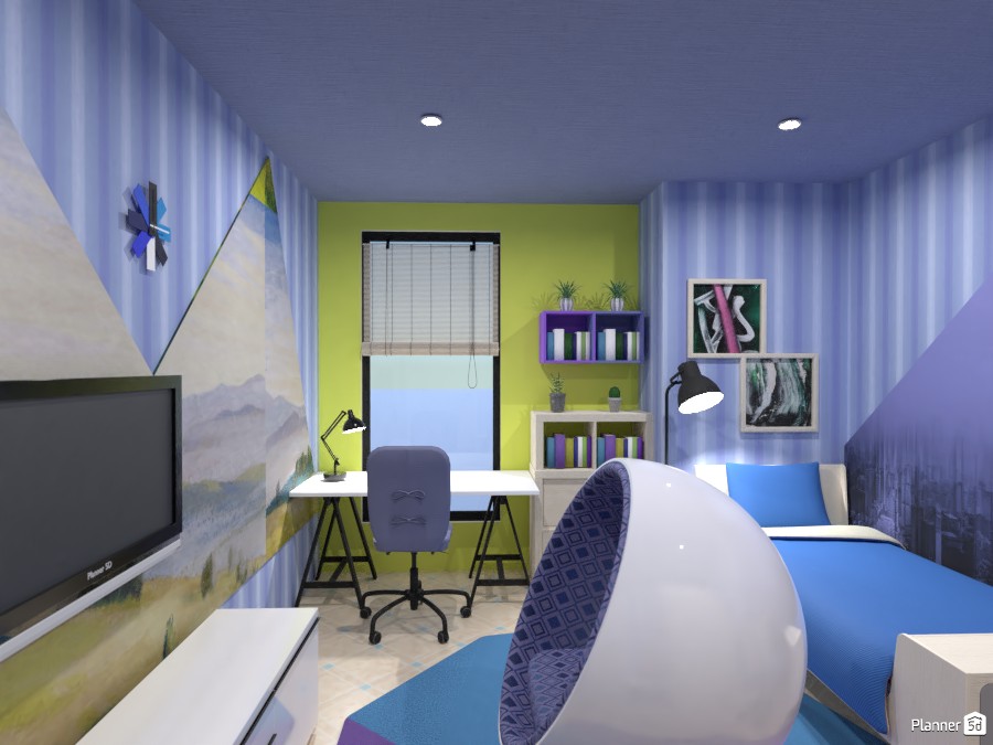 Спальня для подростка #4045849 by Olga