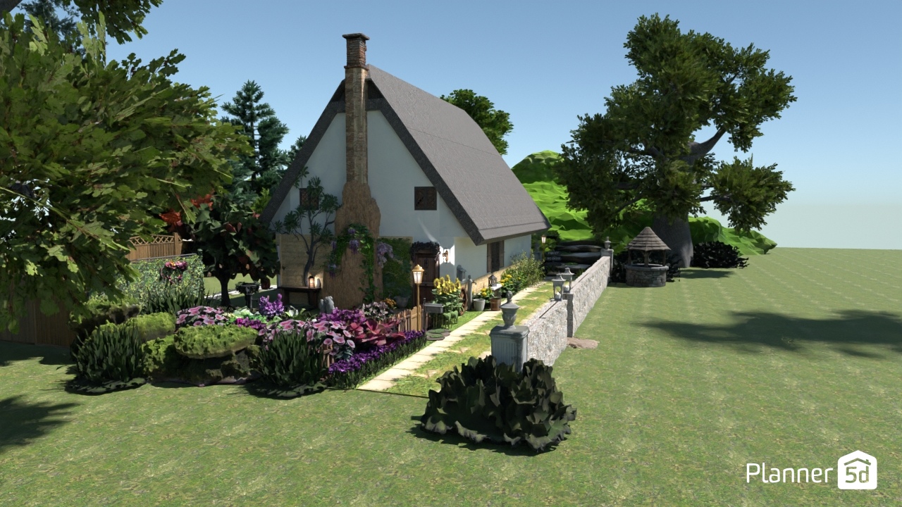 Cottage in the country #4001848 by MDesigns