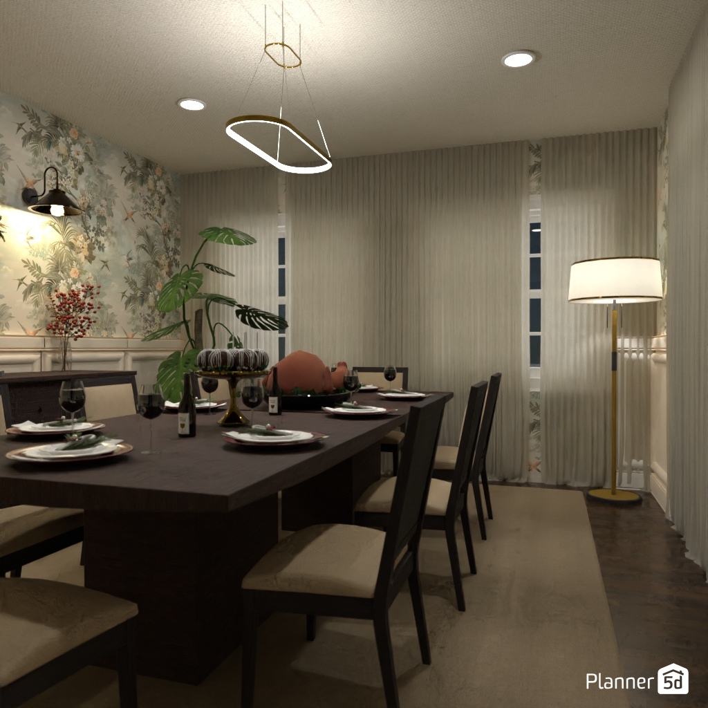 DB: Thanksgiving Day - room shell copy #23407735 by Editors Choice