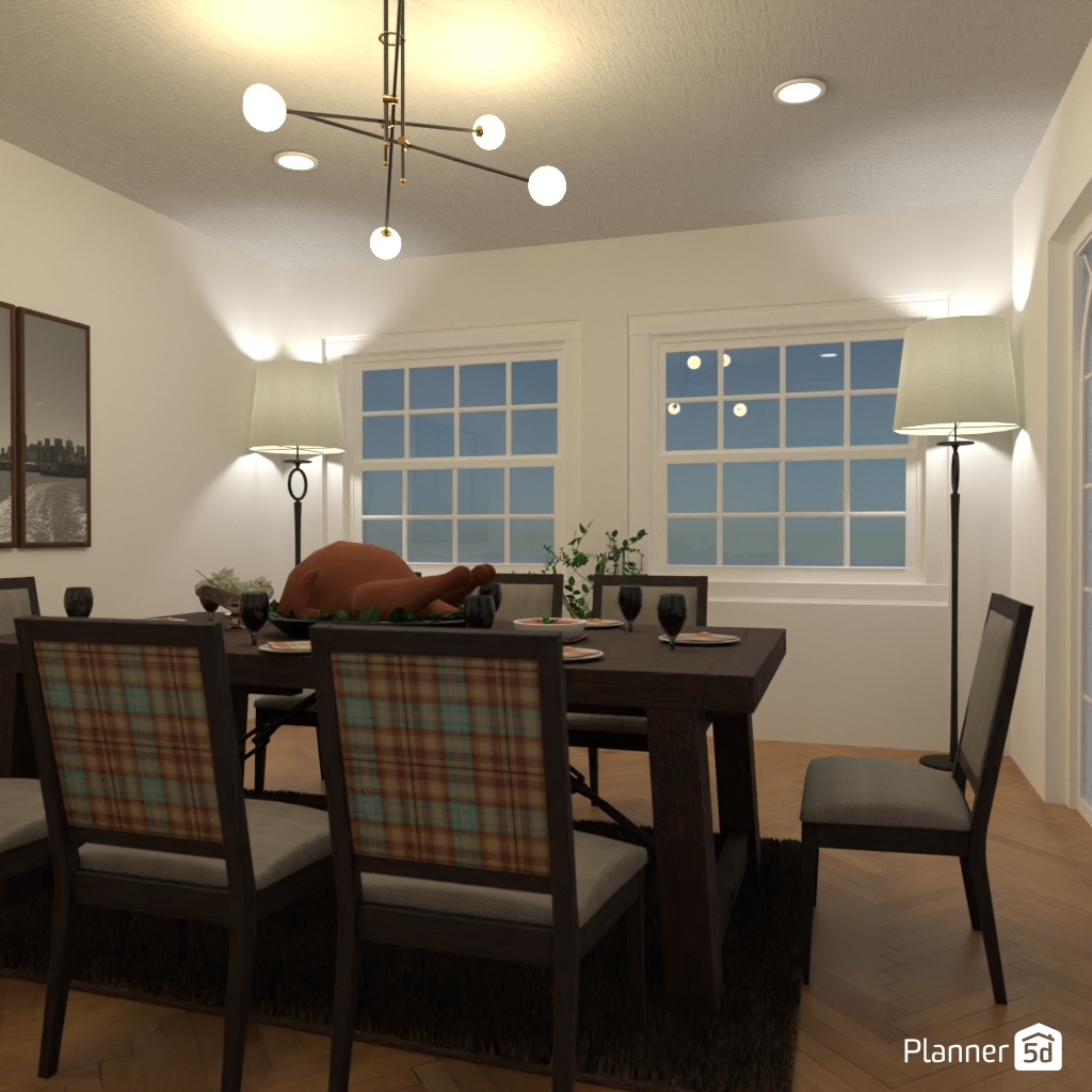 DB: Thanksgiving Day - room shell copy #23454943 by Editors Choice