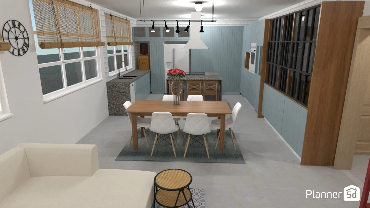 conceito aberto 105m² #116224 by biancaluiza silva