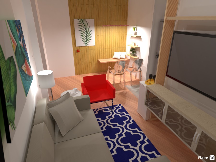LIVING ROOM AND DINNING SPACE 4319108 by Leo Cardoso image