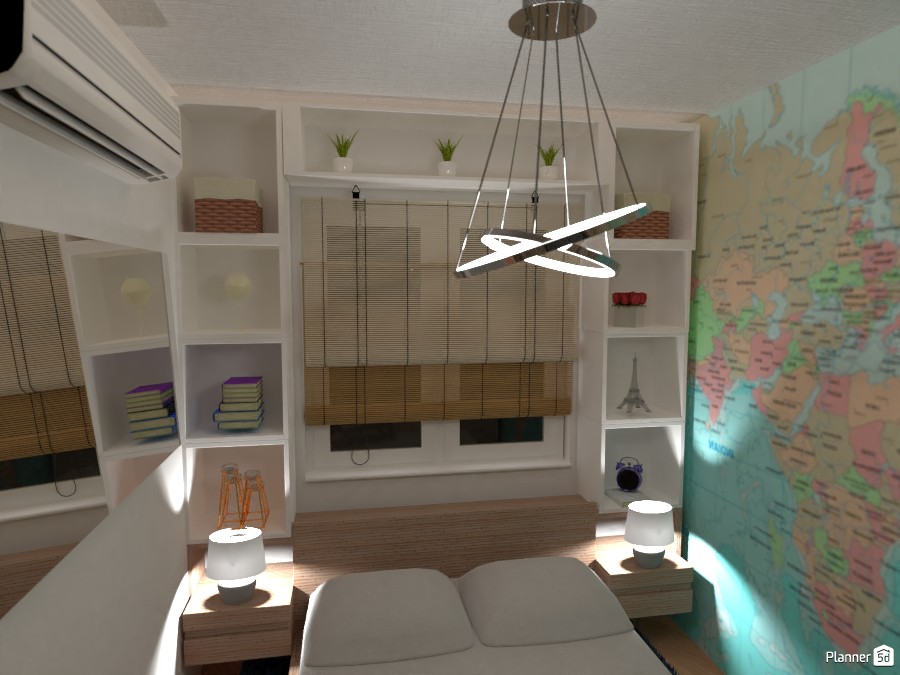 DOUBLE BEDROOM #4320002 by Leo Cardoso