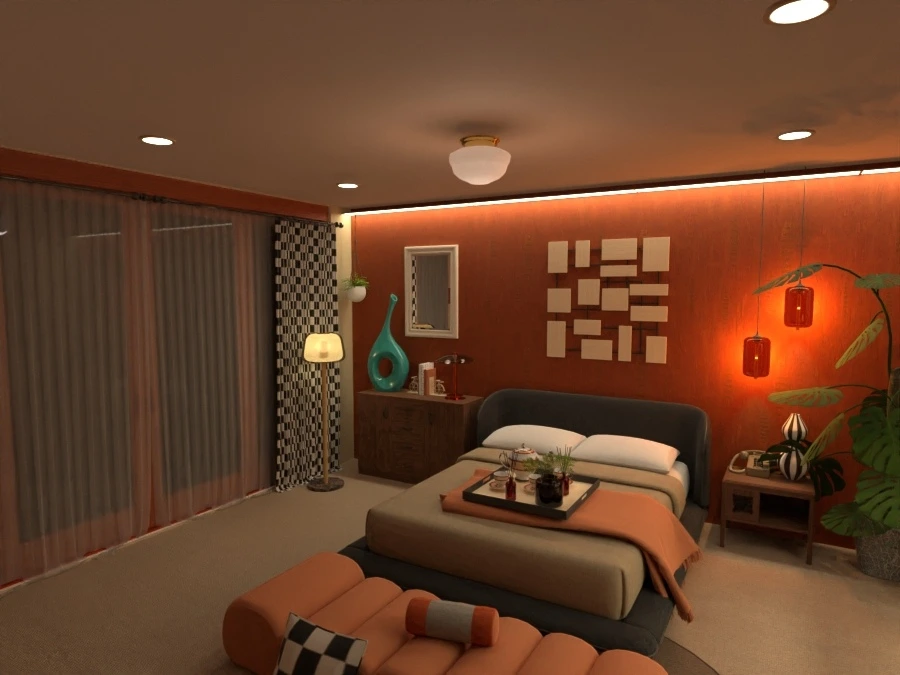 DB: Retro - empty room copy / Design battle contest #3099260 by ZACKY DESIGNER