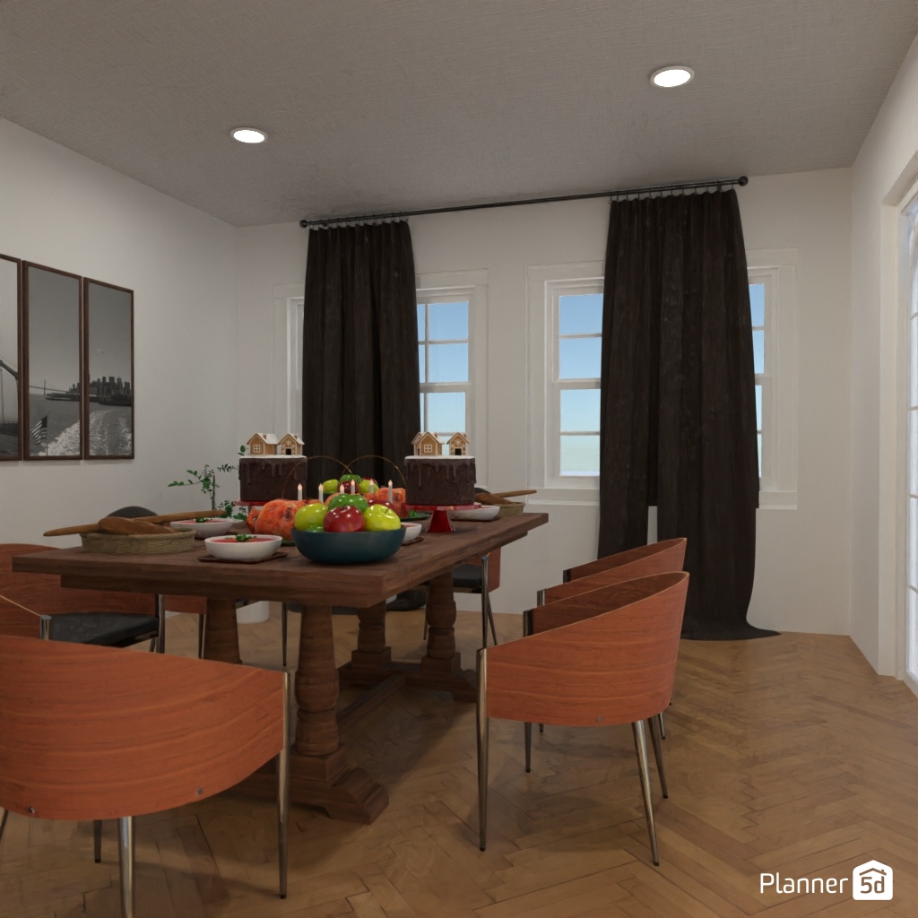 DB: Thanksgiving Day - room shell copy #23447211 by Editors Choice