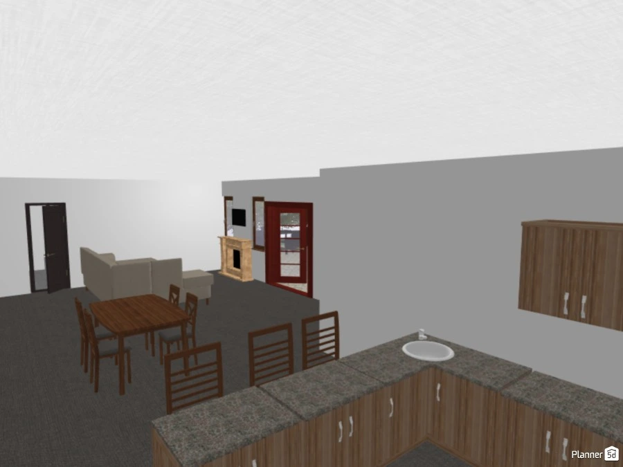 Big brown house #72792 by Allie Costello