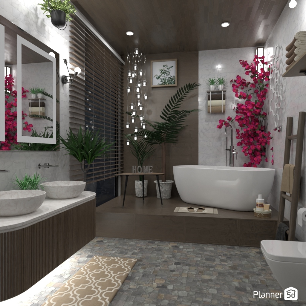 Natural bathroom #22108574 by Editors Choice