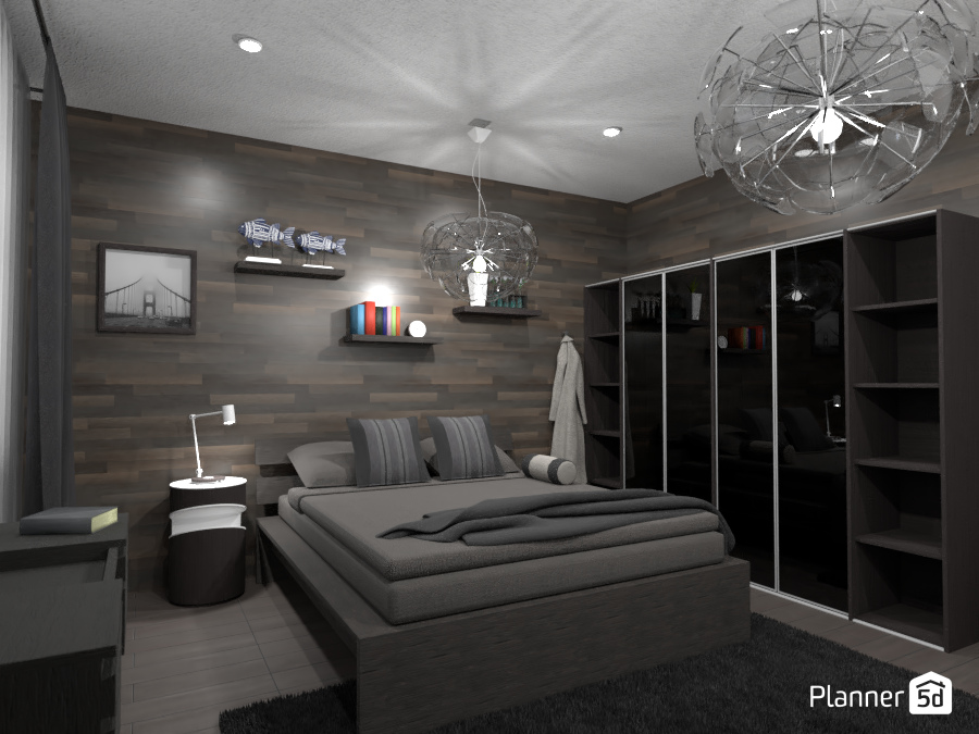 Habitación con escala de grises #6291381 by Miguel Angel