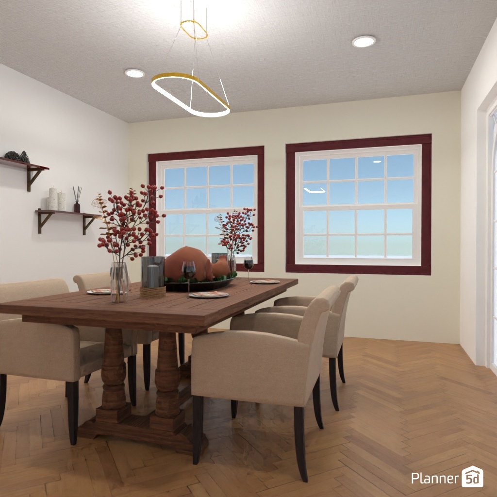 DB: Thanksgiving Day - room shell copy #23500854 by Editors Choice