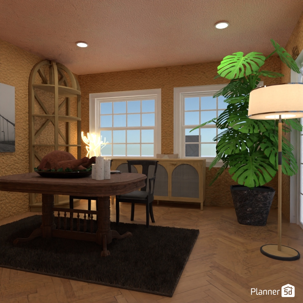 DB: Thanksgiving Day - room shell copy #23449379 by Editors Choice