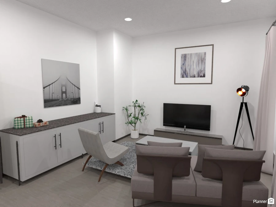 Minimalist living room #83981 by Izzyanna