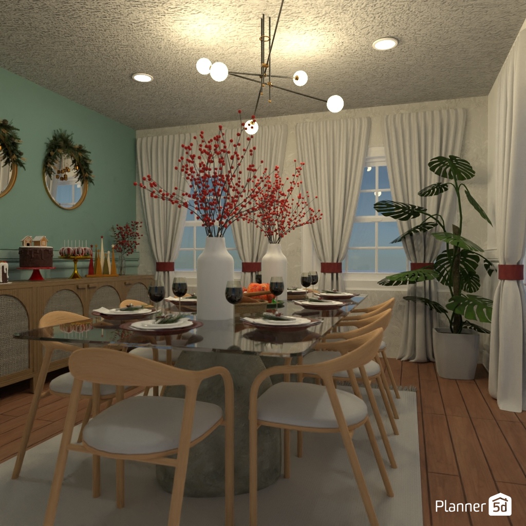 DB: Thanksgiving Day - room shell copy #23422447 by Editors Choice