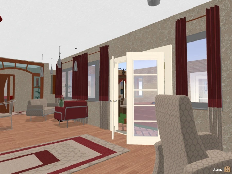 Courtyard Townhouse #47748 by Caleb Crawford