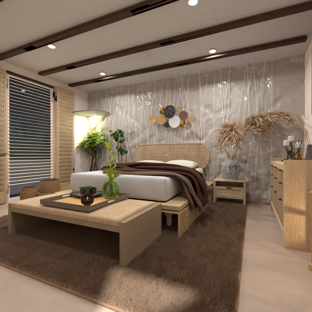 Wabi Sabi Bedroom #3355468 by Editors Choice