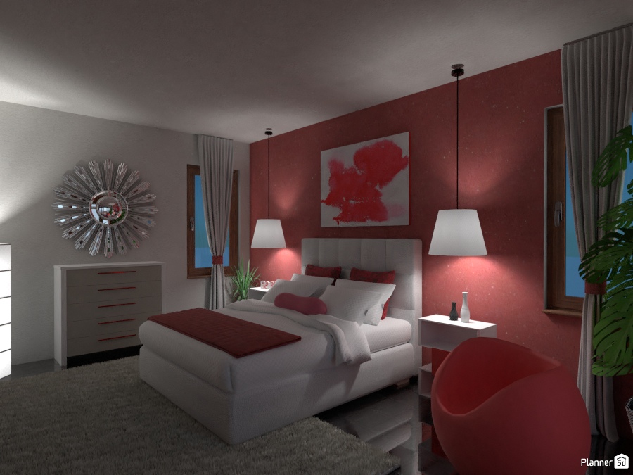 Red Point Bedroom #3 #2206178 by Fede Lars