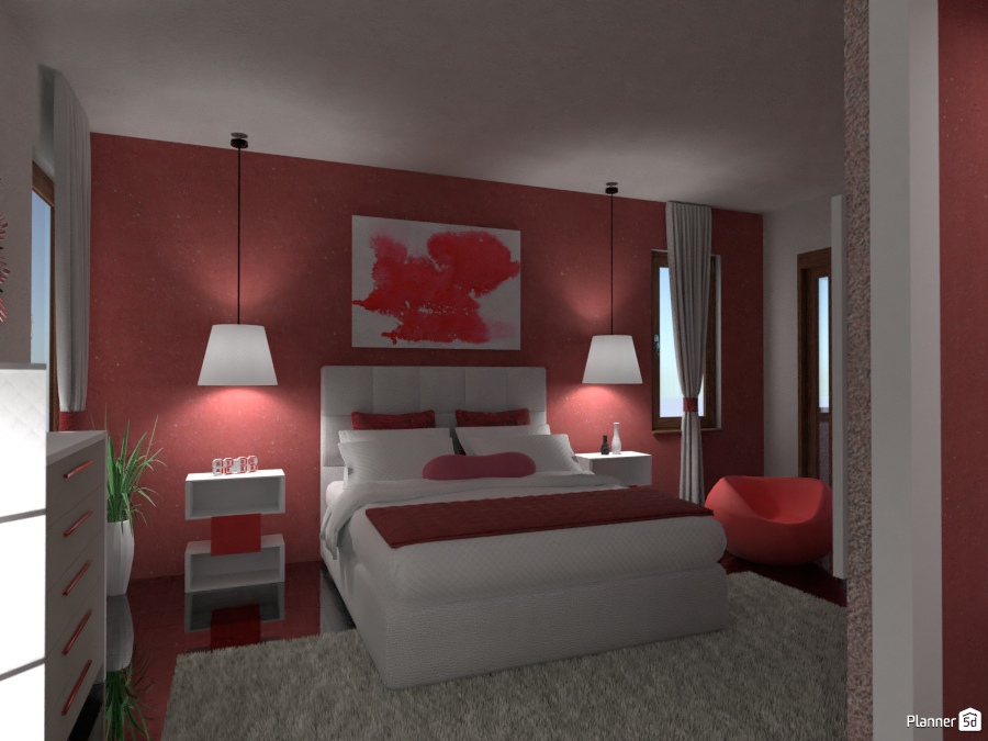 Red Point Bedroom #1 #2206185 by Fede Lars