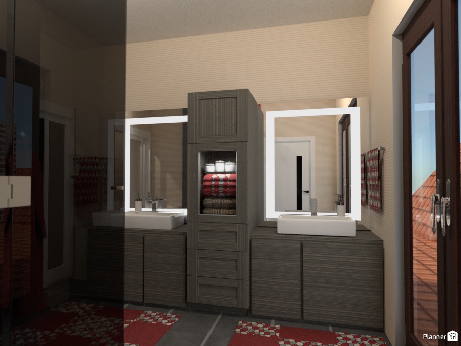 Red Point Bath #1 #2212957 by Fede Lars