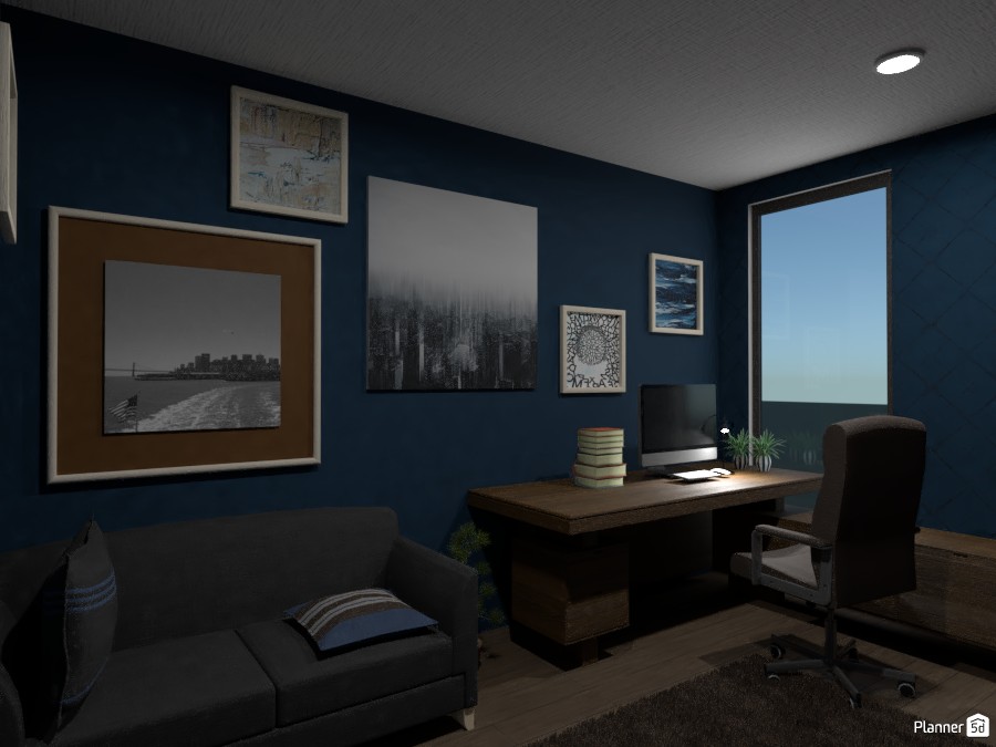 relaxing office for work and inspiration #3415035 by Aysa