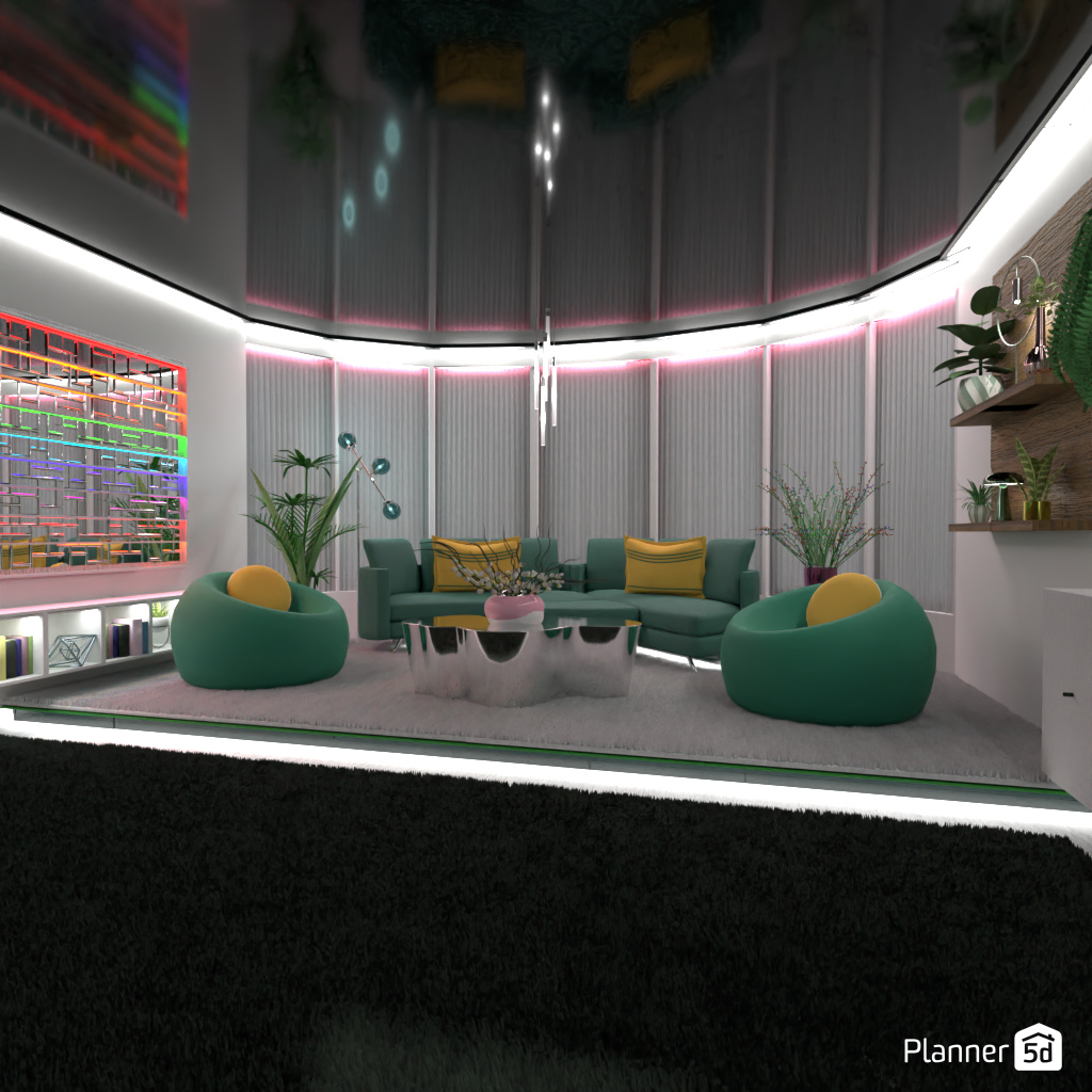Futuristic Living Room #17013063 by Editors Choice