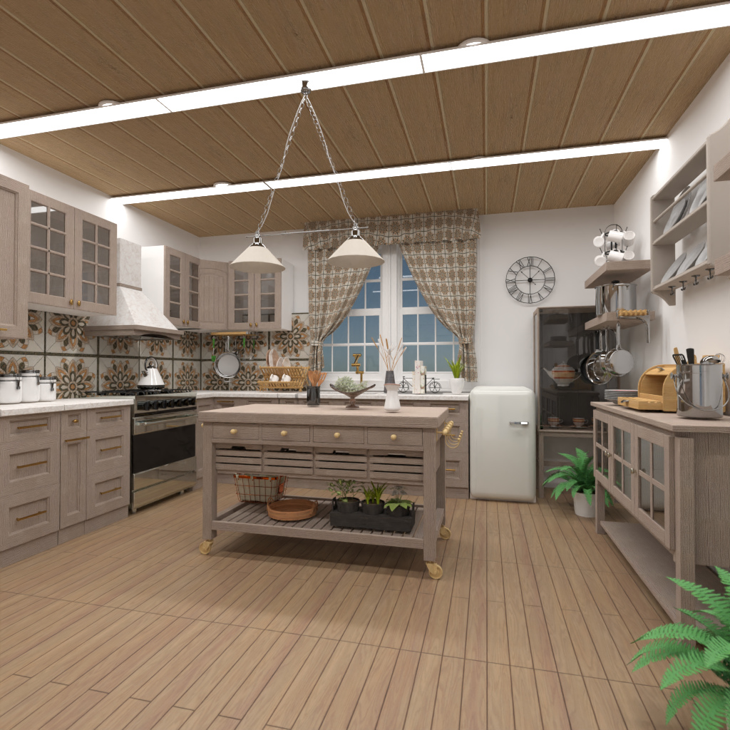 Винтажная кухня #13256619 by Editors Choice