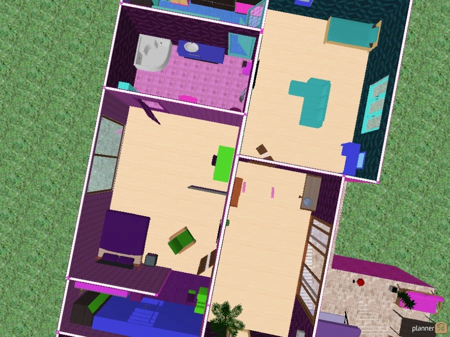 barbies house #50612 by Anonymous