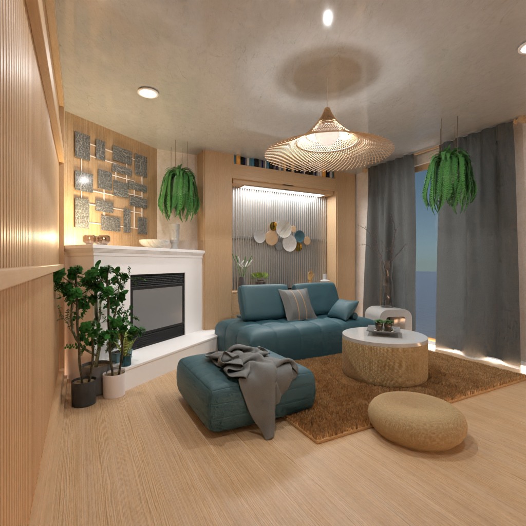 Japandi Living Room #3344244 by Editors Choice
