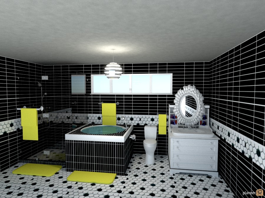 50's bath #1000703 by Joy Suiter