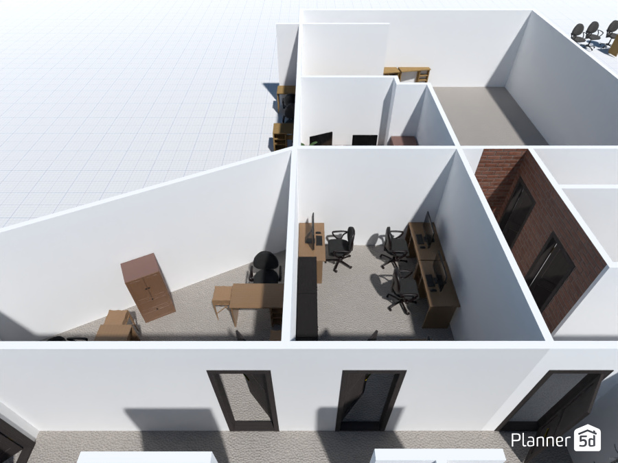 Частичный план 6 этажа #15565291 by Маргарита