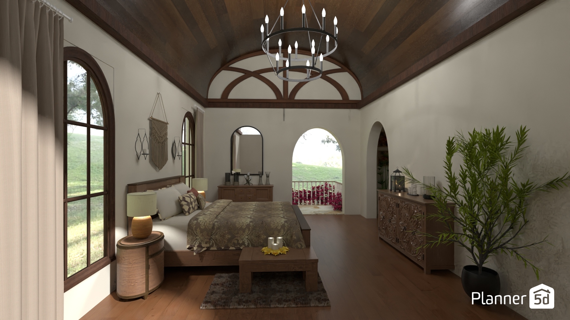 Alcoba Colonial II #27036276 by MariaCris