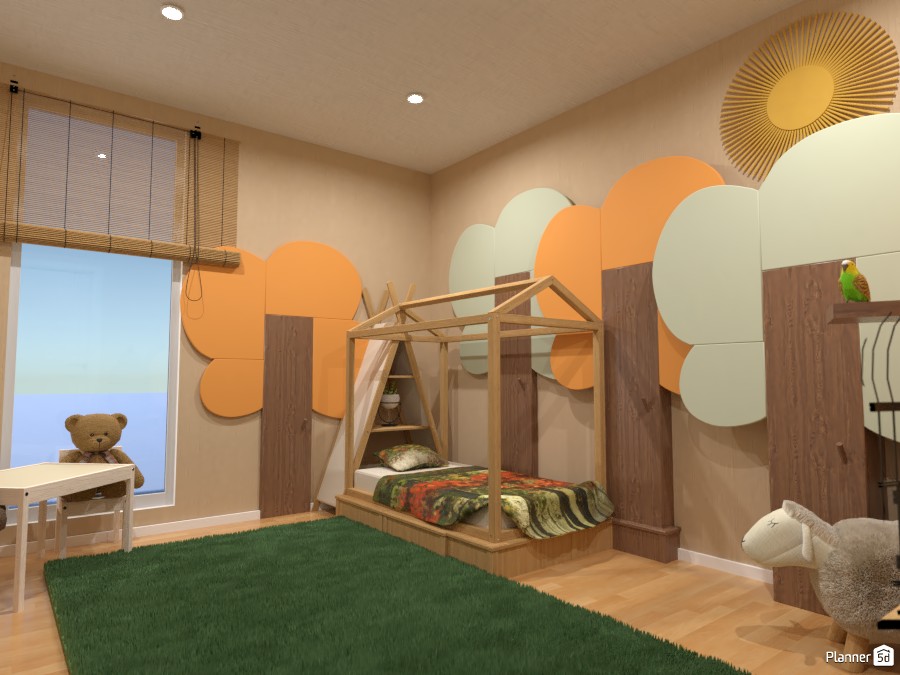 Kids room: ... here the love of nature begins ... #4245498 by Gabes
