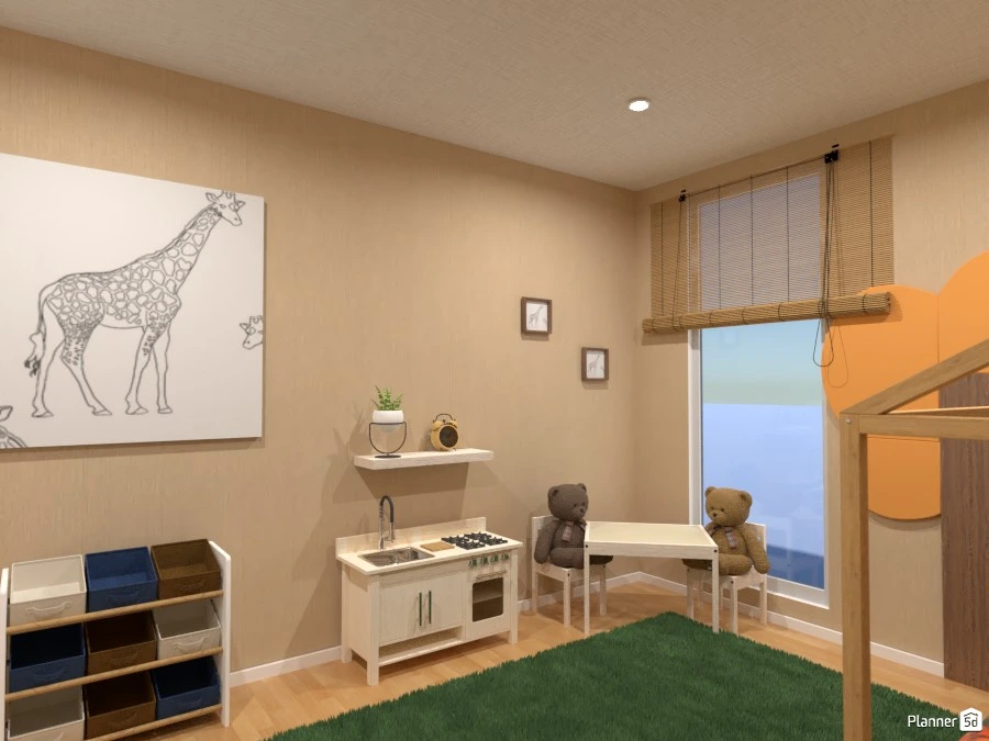Kids room: ... here the love of nature begins ... #86319 by Gabes