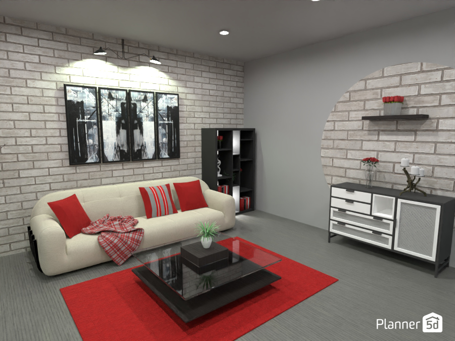 Contest. Red accents #10275280 by Rita