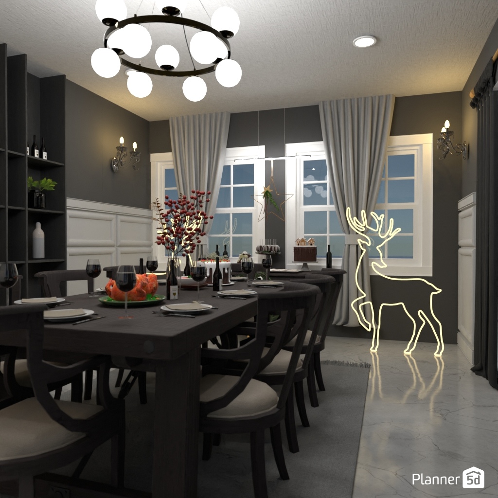 DB: Thanksgiving Day - room shell copy #23430079 by Editors Choice