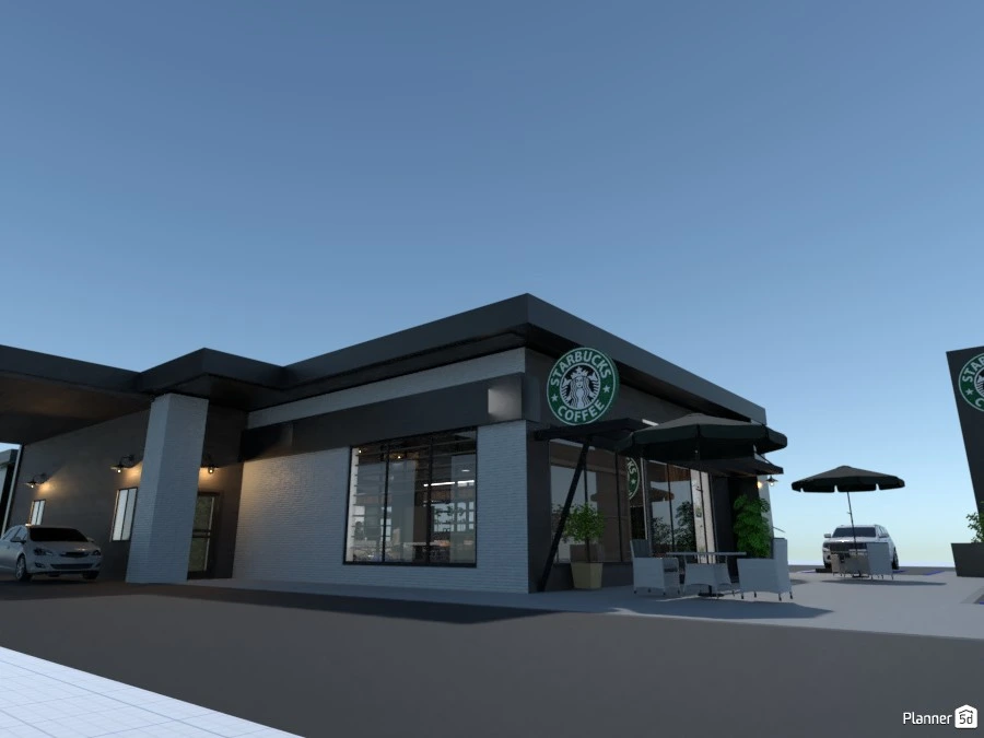STARBUCKS #86493 by Bruce Harris