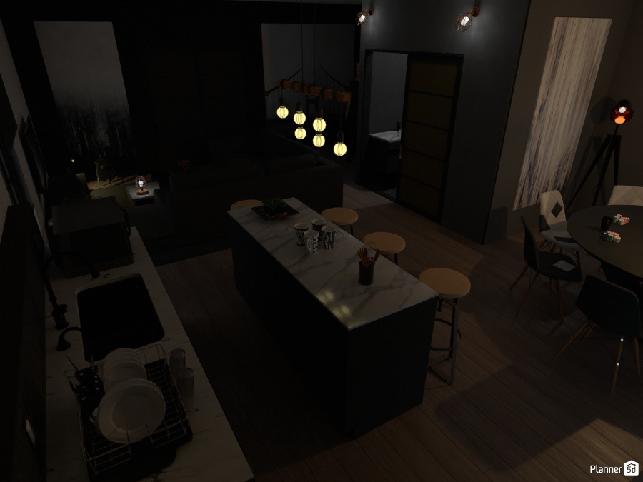 Kitchen #2919406 by Eduardo Couy