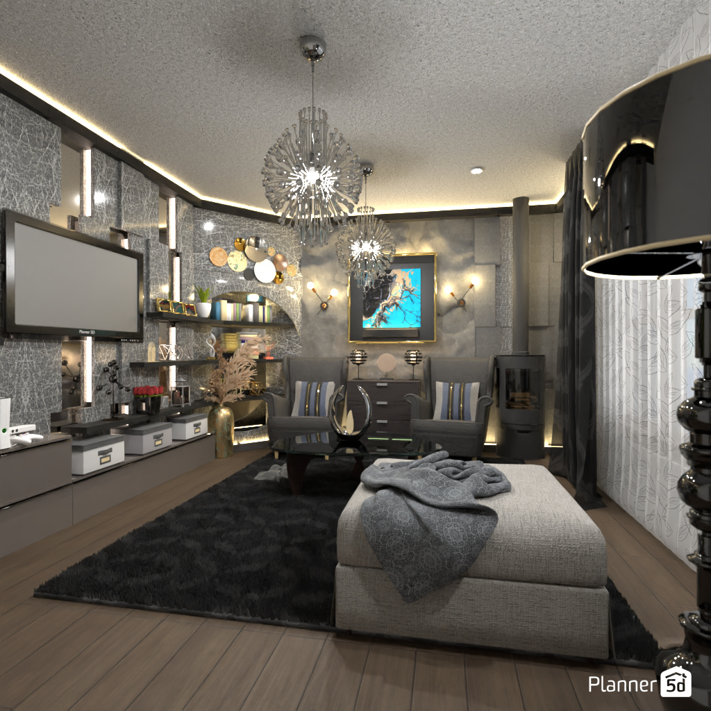 Living room without sofa #19403288 by Editors Choice