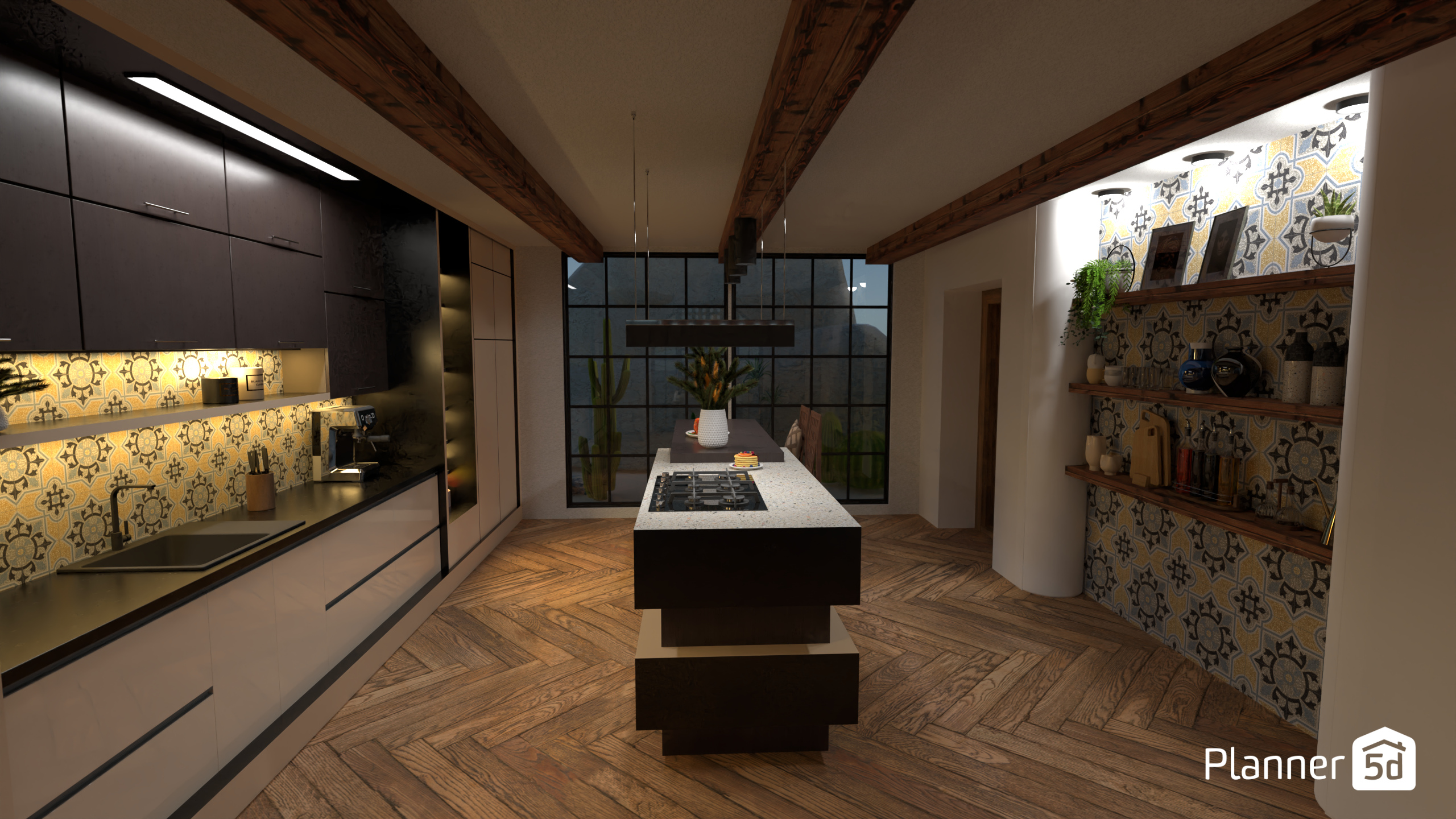 California Kitchen 1 #17612719 by Micaela Maccaferri