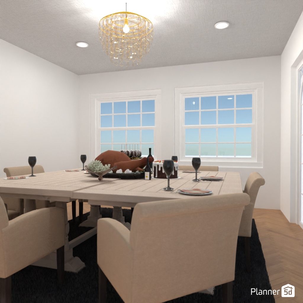 DB: Thanksgiving Day - room shell copy #23399066 by Editors Choice