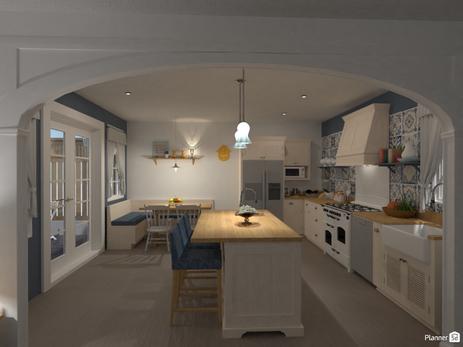 Blue and white for Clarice. #2099881 by Michelle Silva