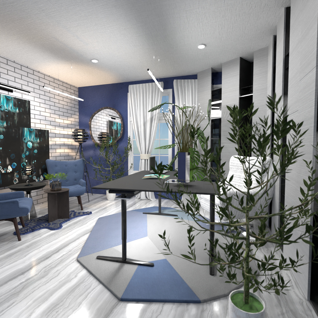 Blue wall #15200399 by Editors Choice