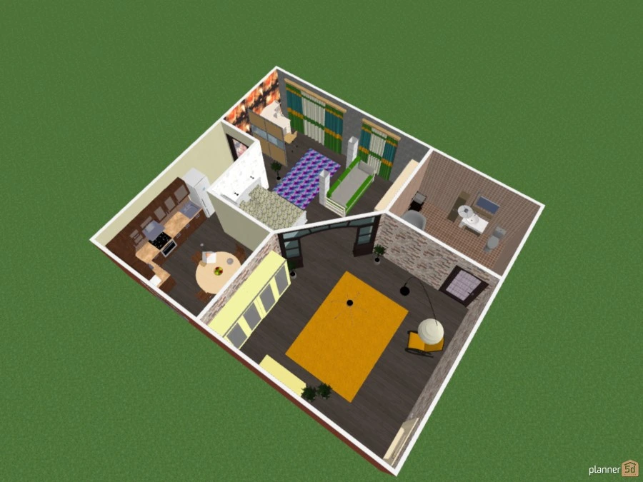 1-ая квартира #60877 by Luchinina.A