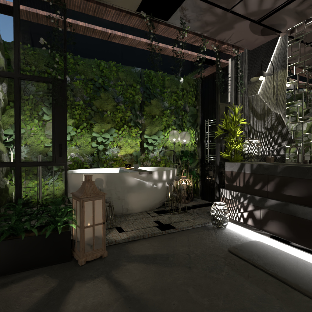 Biophilic Bathroom #3350040 by Editors Choice
