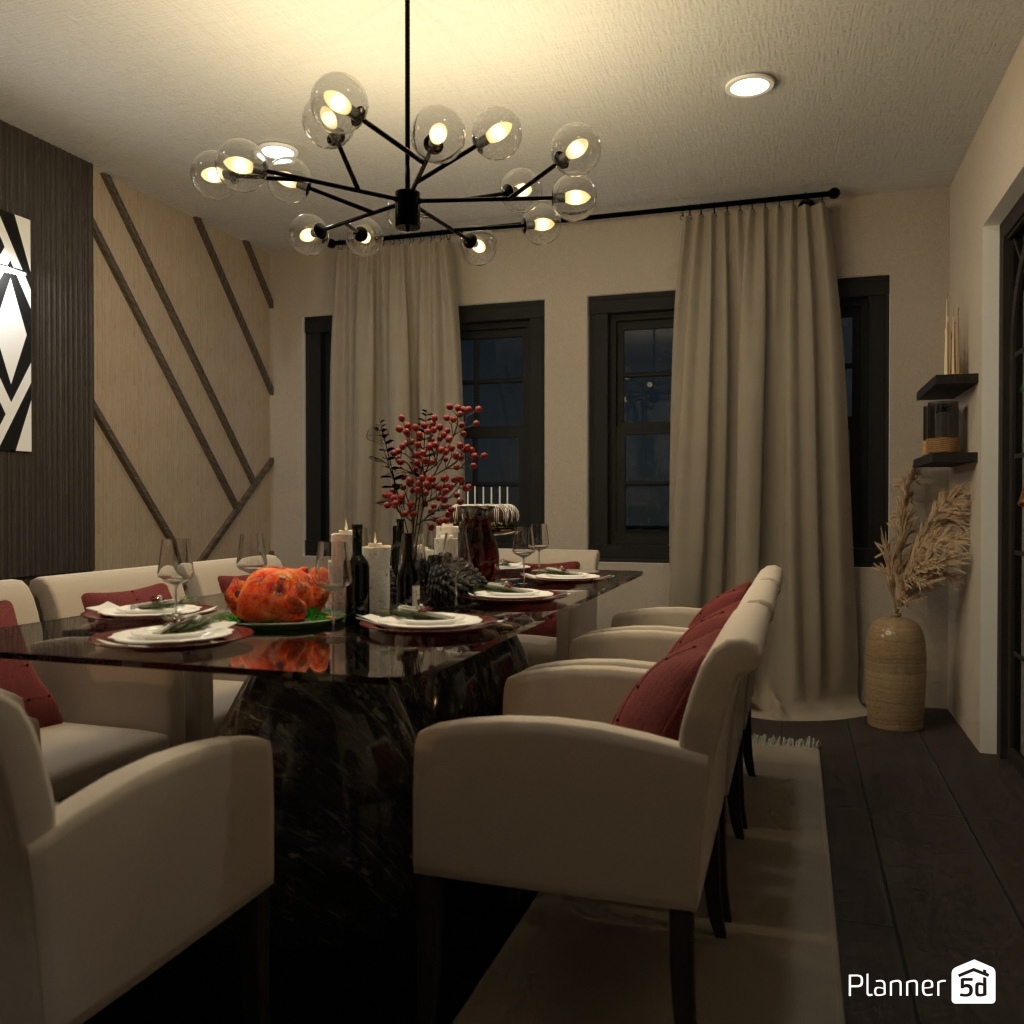 DB: Thanksgiving Day - room shell copy #23457983 by Editors Choice