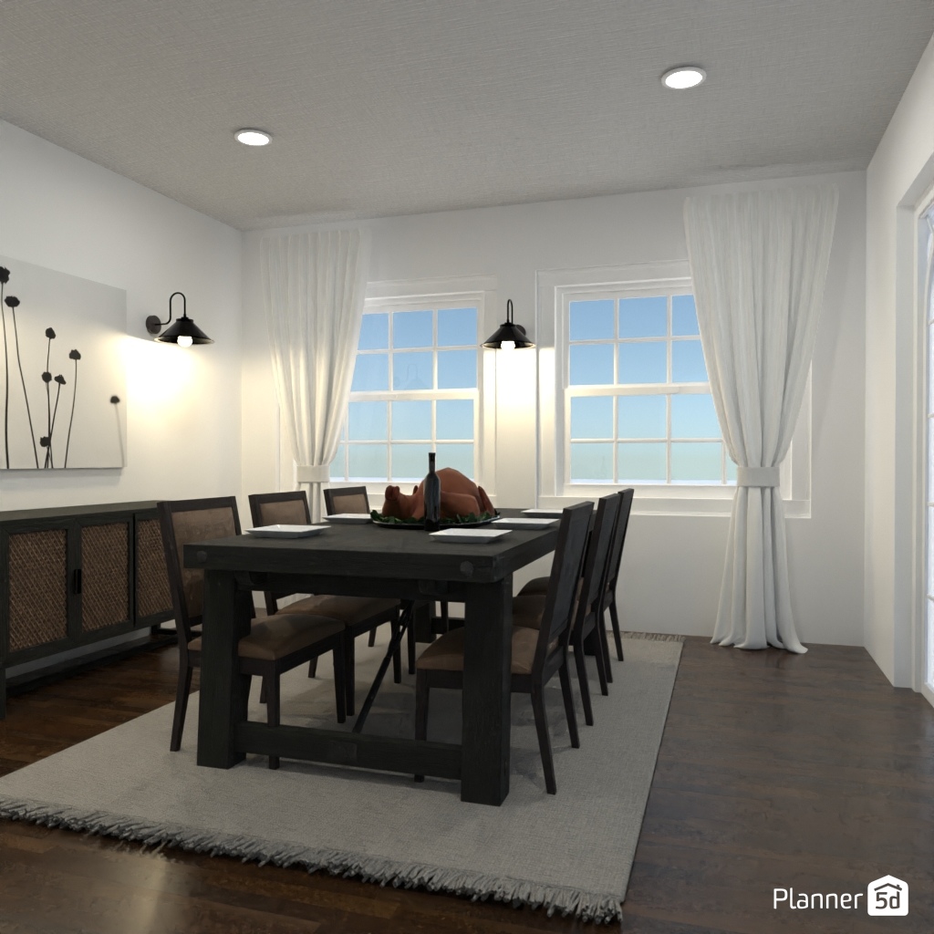 DB: Thanksgiving Day - room shell copy #23480115 by Editors Choice