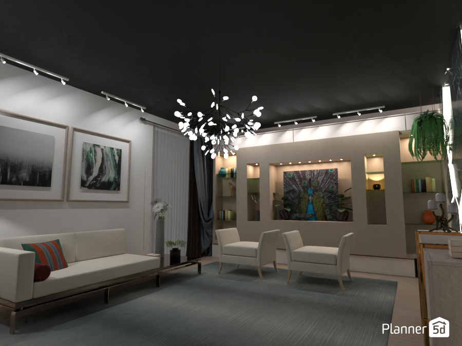 Sala de estar relaxante #14617903 by Fernando Andreeta