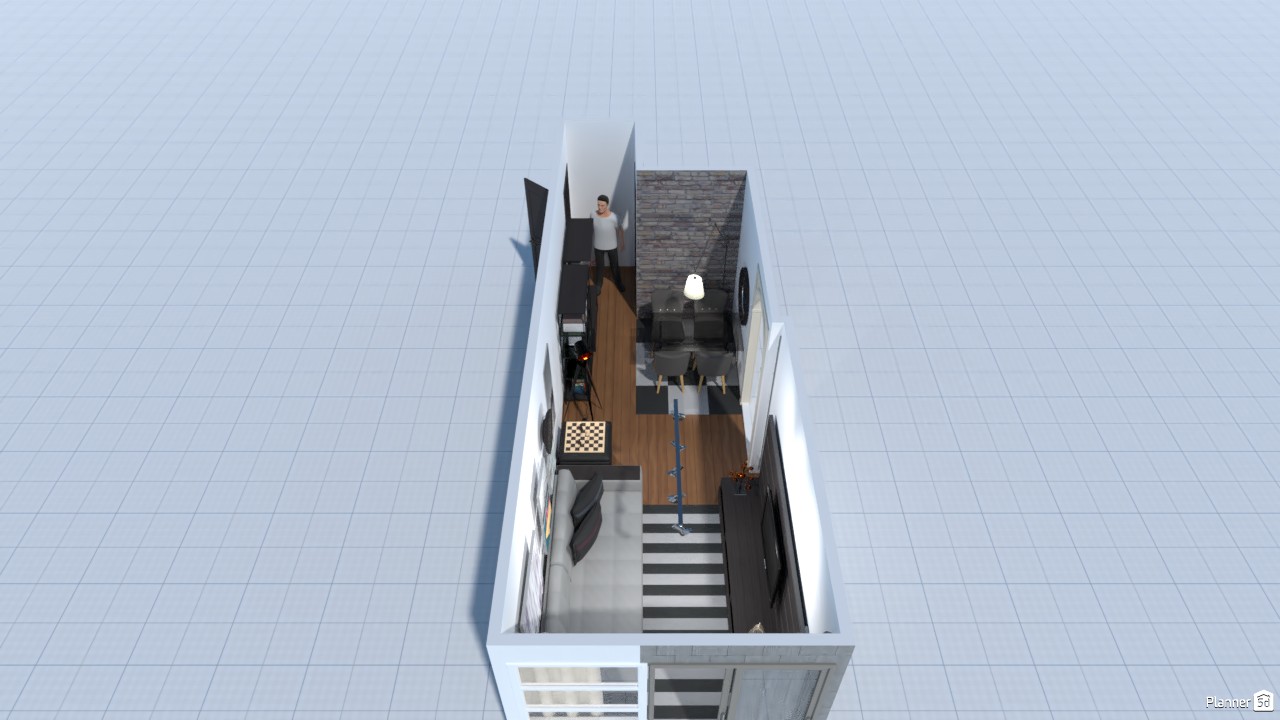 Sala Estar/Jantar #3715351 by Livia