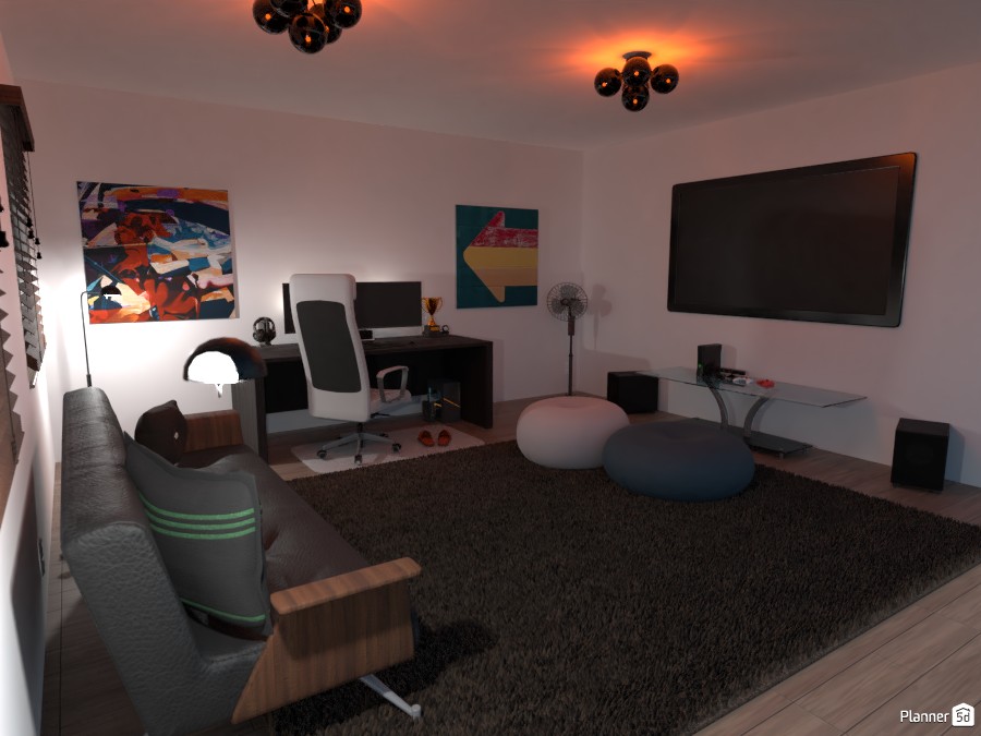 Video Game Room Tour 4288492 by yves image