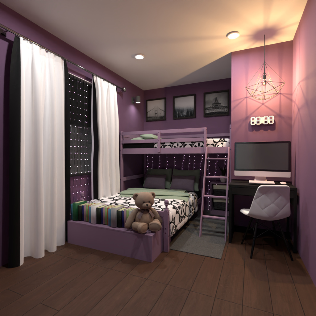 Bunk bed room #3344676 by Editors Choice